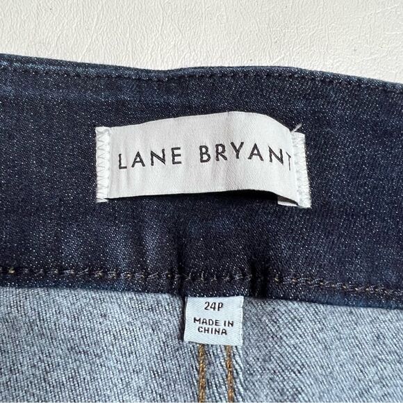 Lane Bryant | NWT High Rise Darker Denim Jeggings 24 Petite - Picture 2 of 4